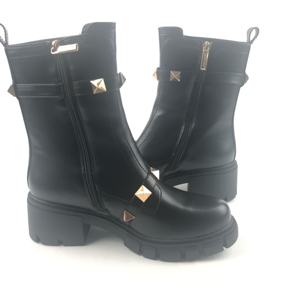 Cape Robbin | Yuri Lug Sole Moto Boots - Picture 12 of 13